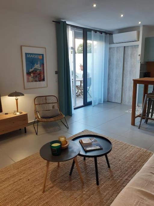 Grand Studio Avec Patio Марсель Экстерьер фото