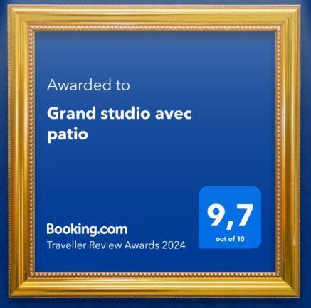 Grand Studio Avec Patio Марсель Экстерьер фото